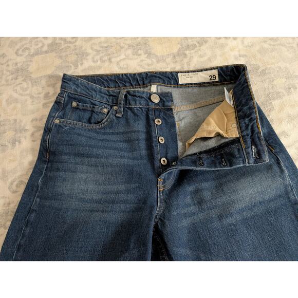 Rag & Bone Maya High Rise Slim Jeans in Jasper - Picture 11 of 16